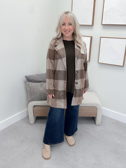 Carpenter Jacket in Mocha