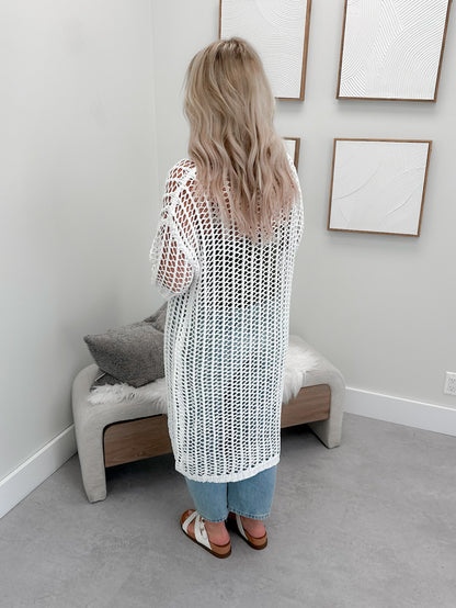 Rasha Cardigan in Cloud