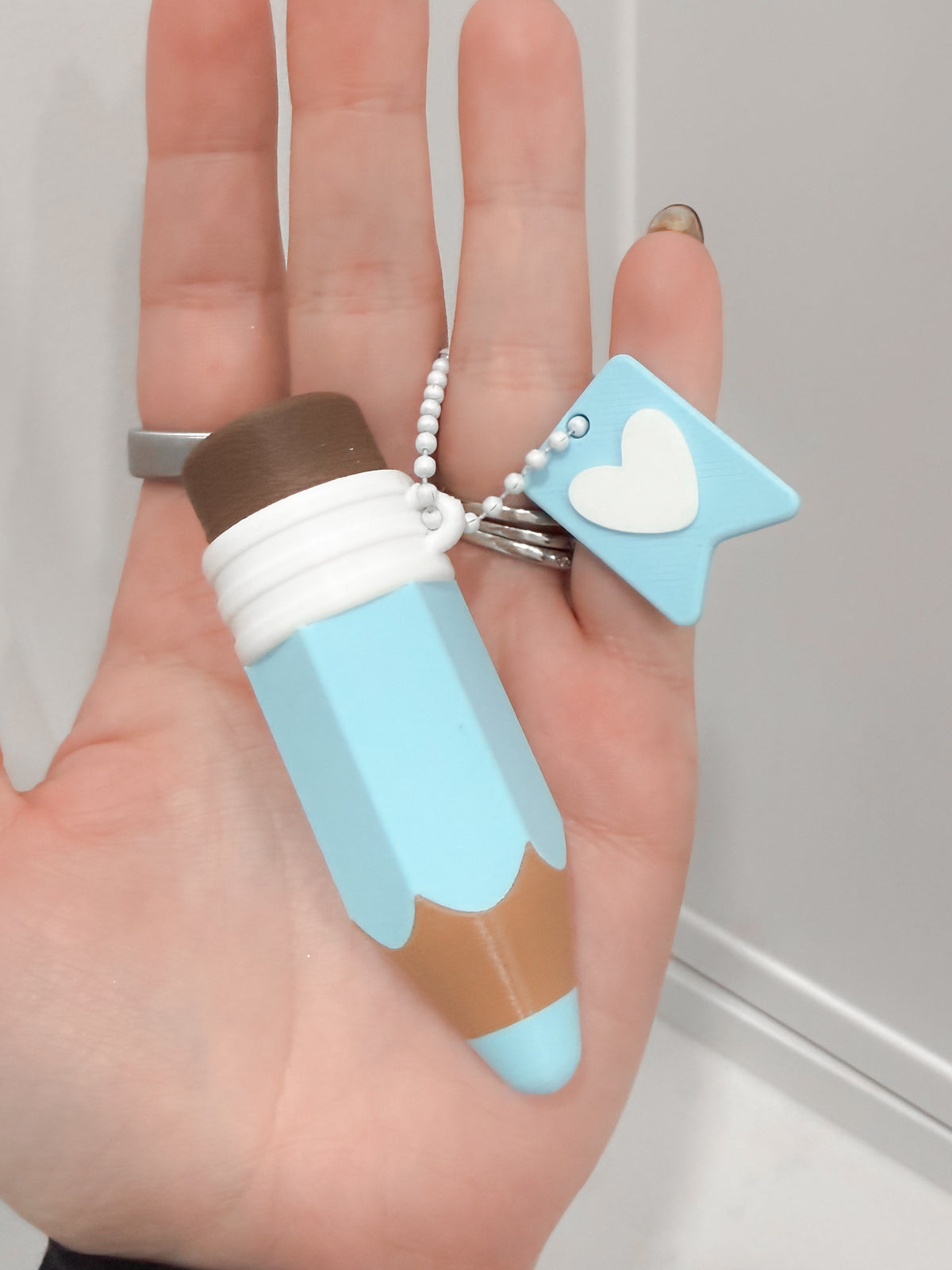 Pencil Clicker Keychain