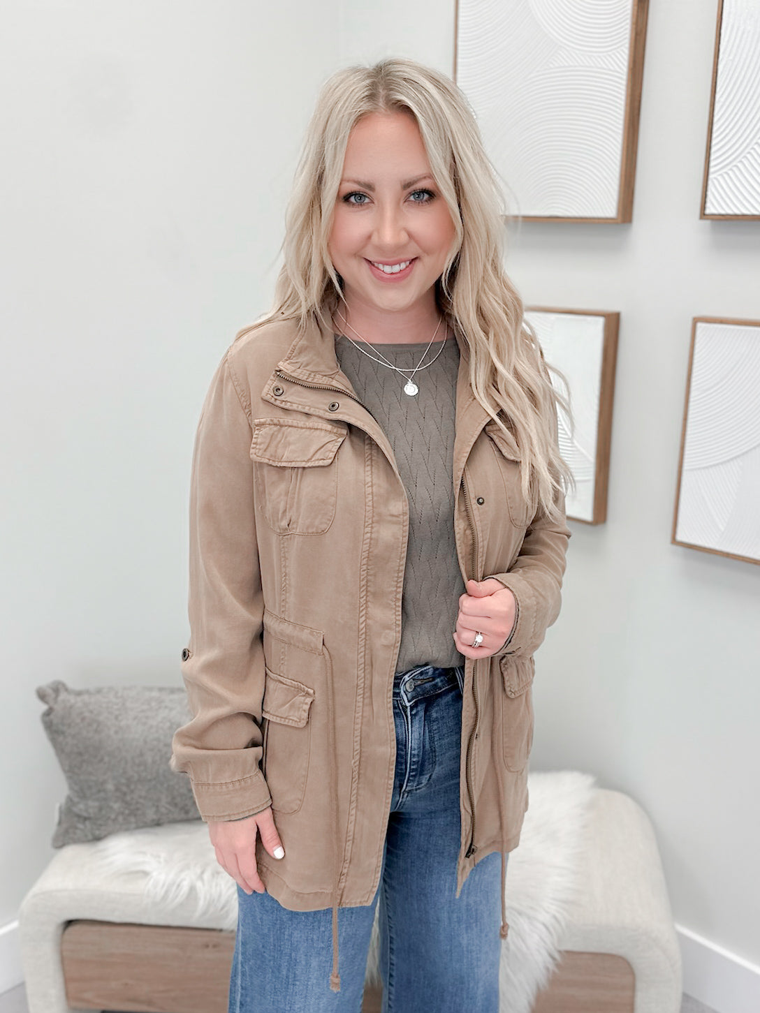 Kimberly Jacket in Sepia