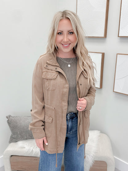 Kimberly Jacket in Sepia