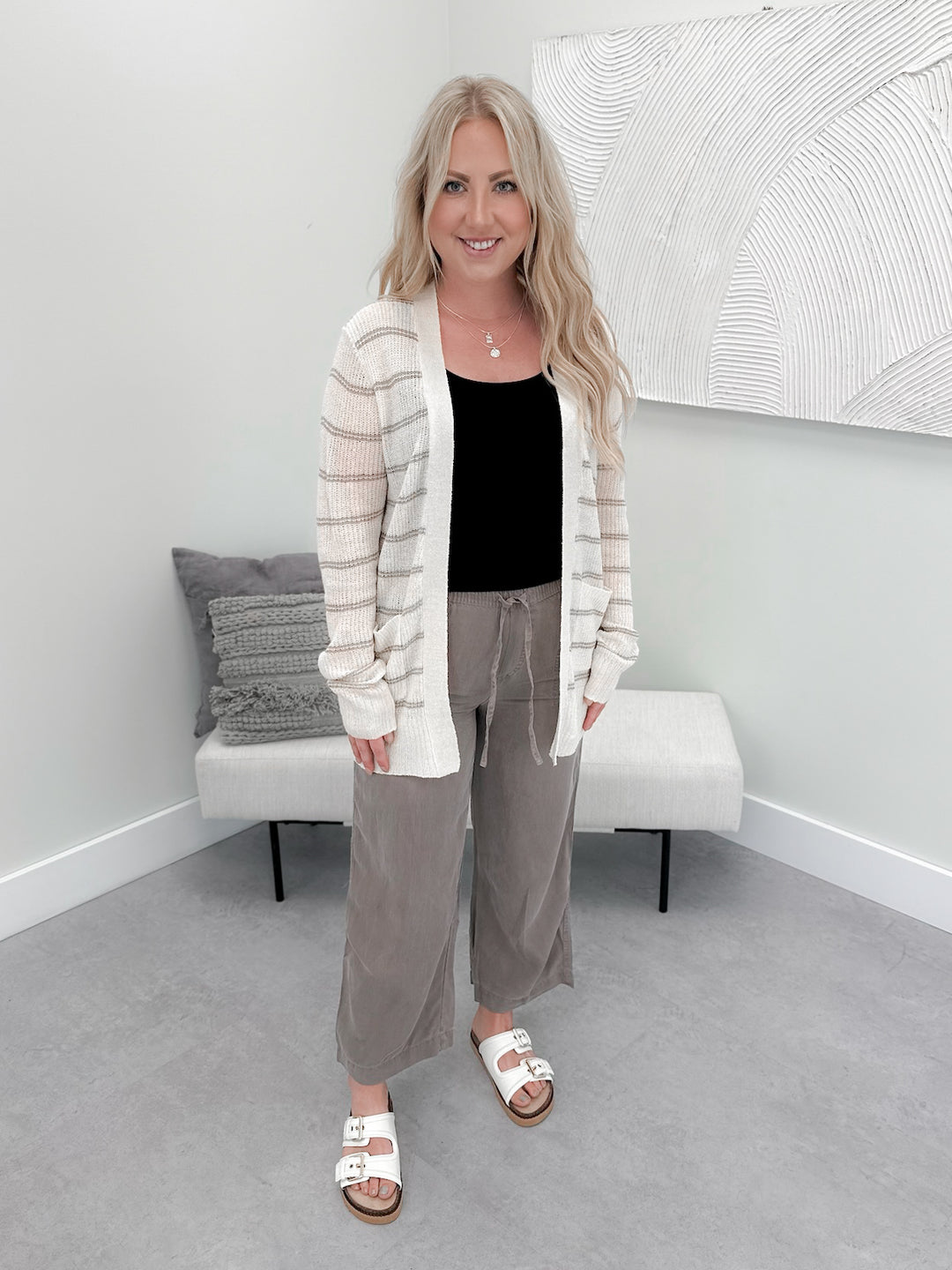 Sparks Cardi in Natural