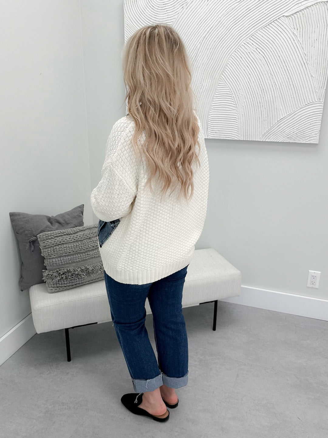 Spencer Coatigan in Ivory