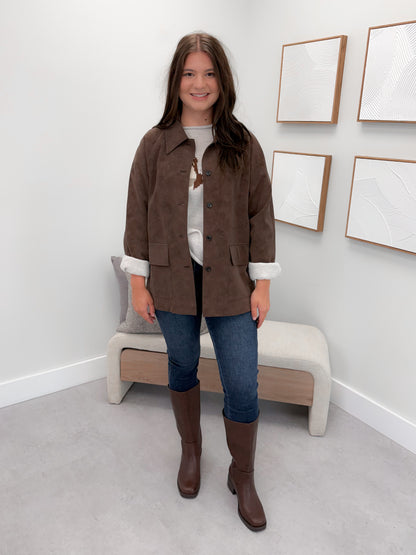 Cedar Jacket in Chocolate
