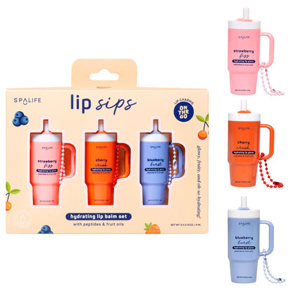 Lip Sips Hydrating Lip Balm Set