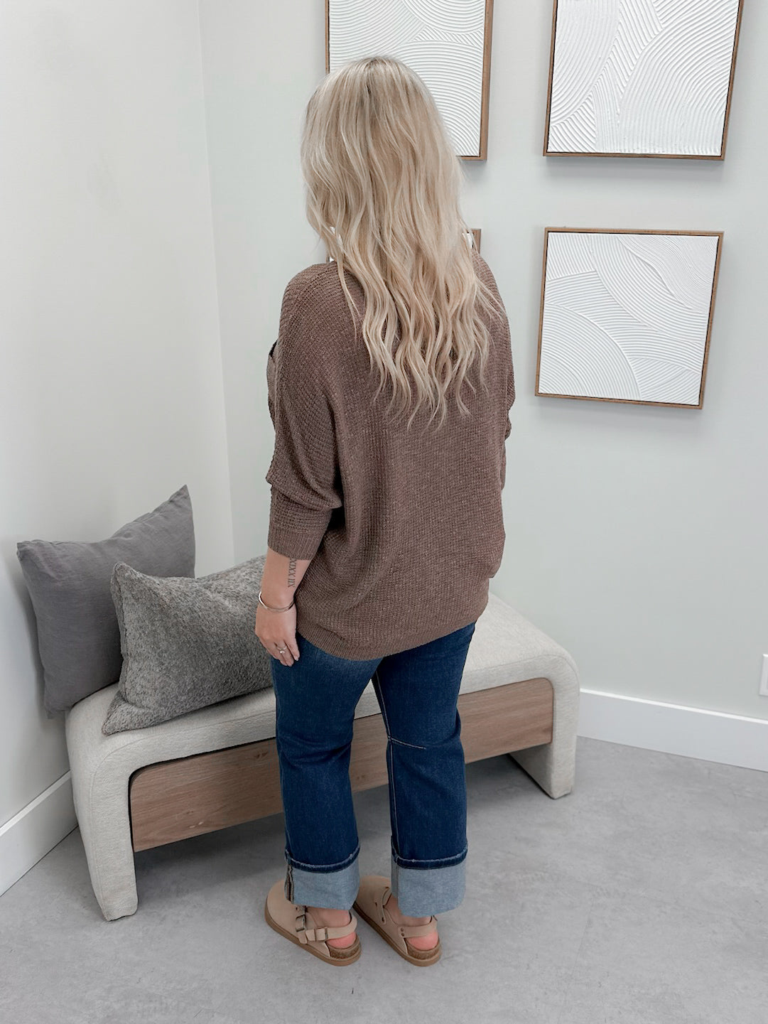 Luna Sweater in Cocoa