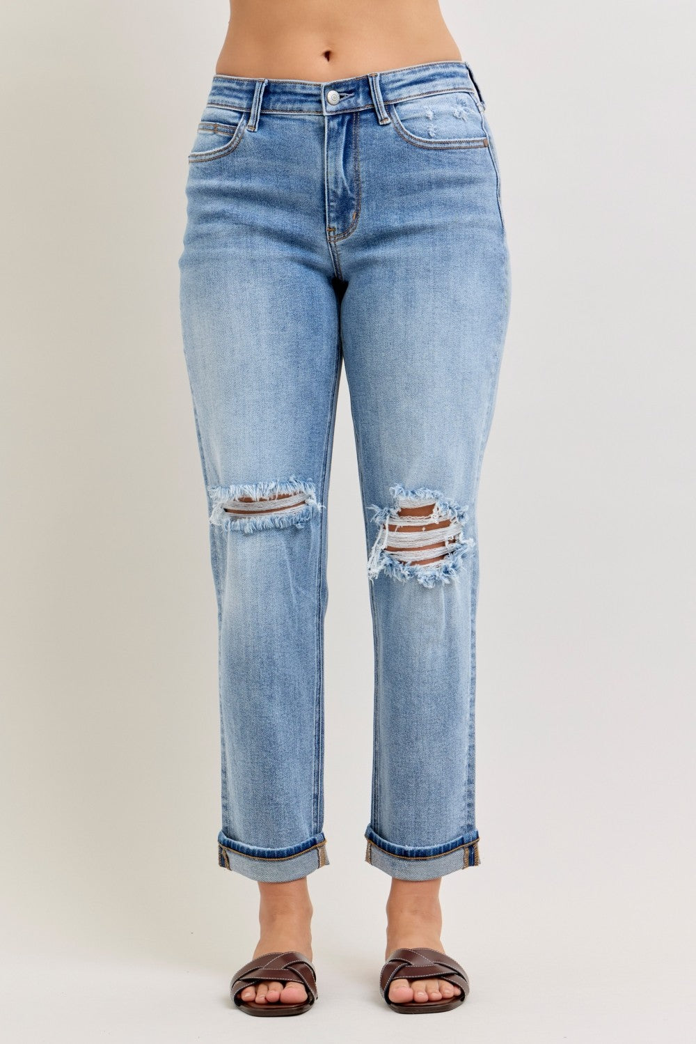 Daze Boyfriend Jeans by Judy Blue