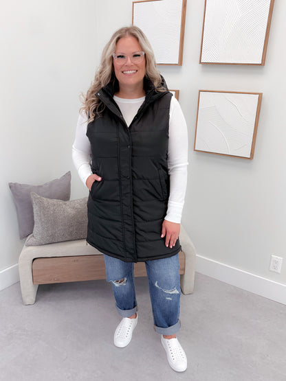 609 Vest in Black by Twenty Nine The Label