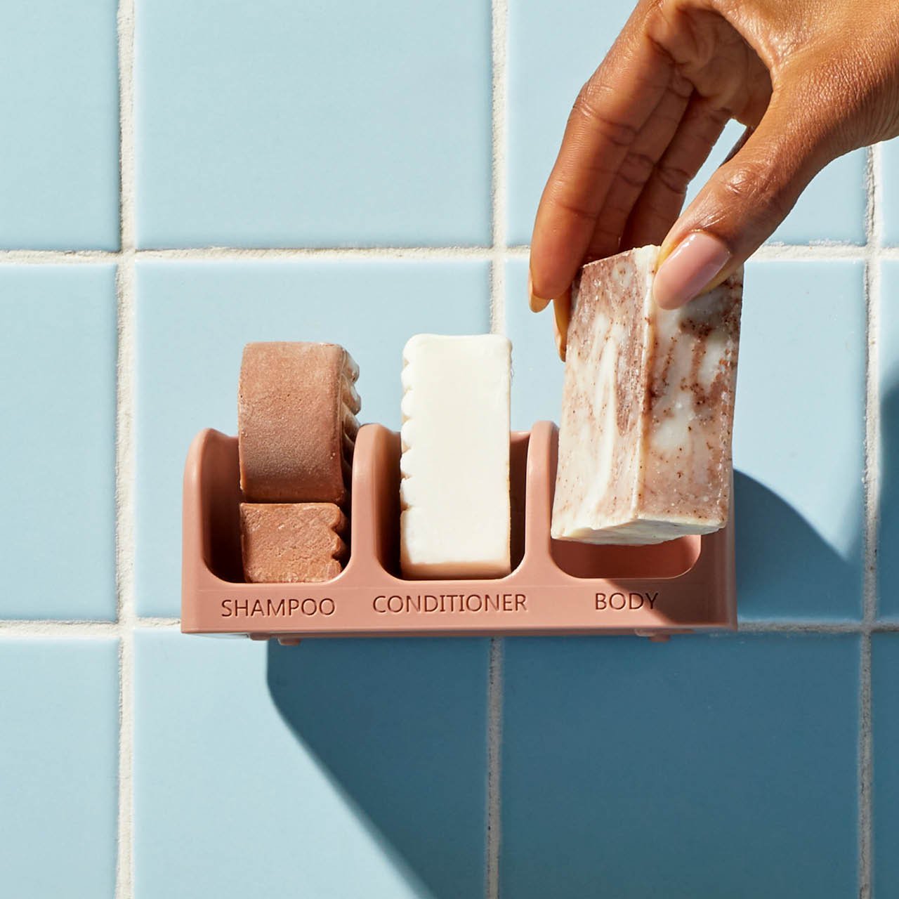 Kitsch Bottle-Free Beauty Self-Draining Soap Dish
