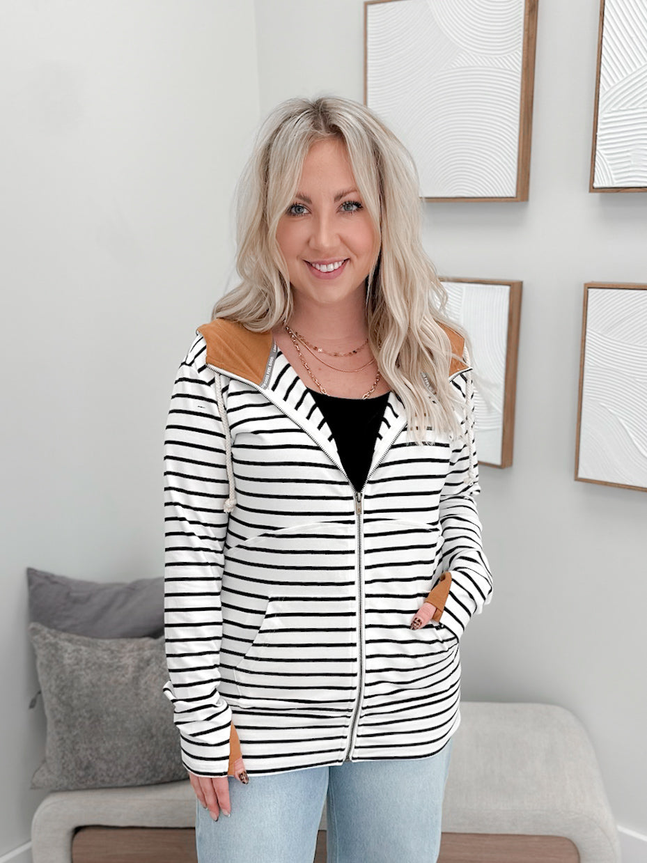 FullZip Sweatshirt in Easy Days by Ampersand Ave