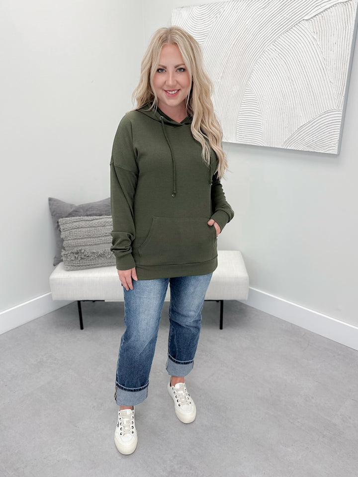 Collins Hoodie in Olive