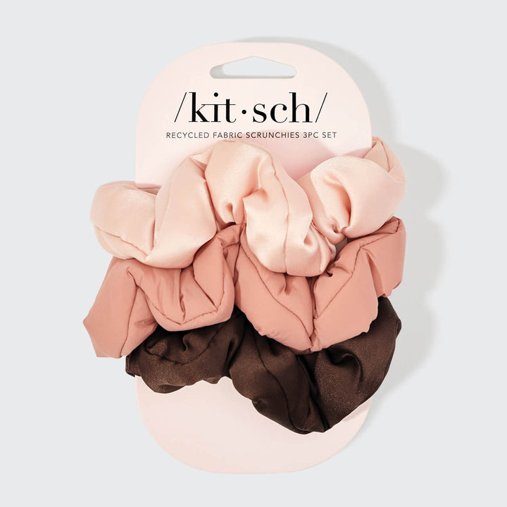 Kitsch Fabric Cloud Scrunchies 3pc Set
