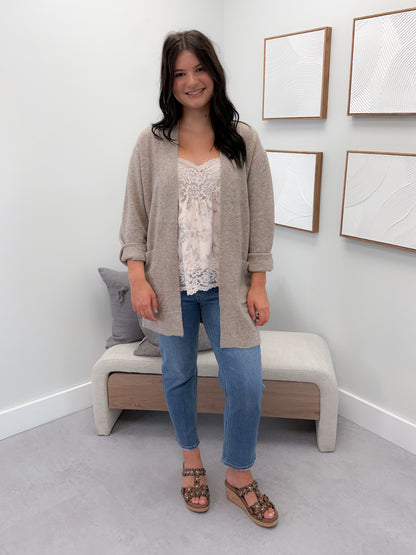 Tabitha Cardigan in Mocha