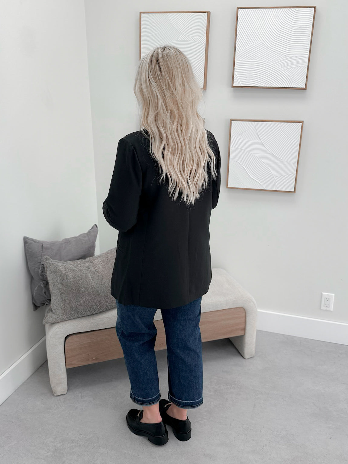 Leigh Blazer in Black