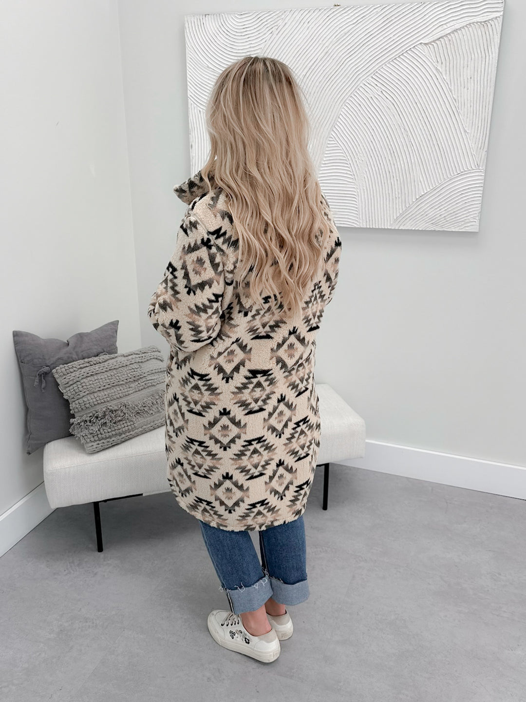 Montana Shacket in Aztec