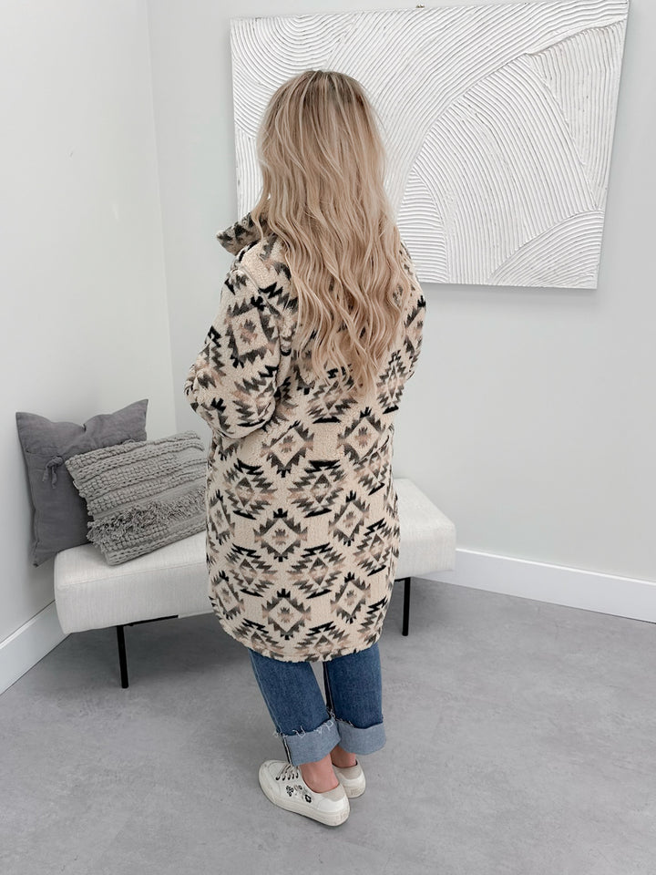 Montana Shacket in Aztec