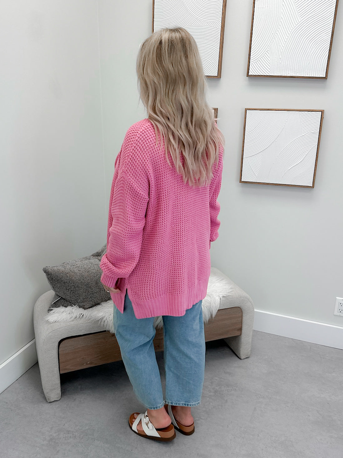 Sam Cardi in Pink