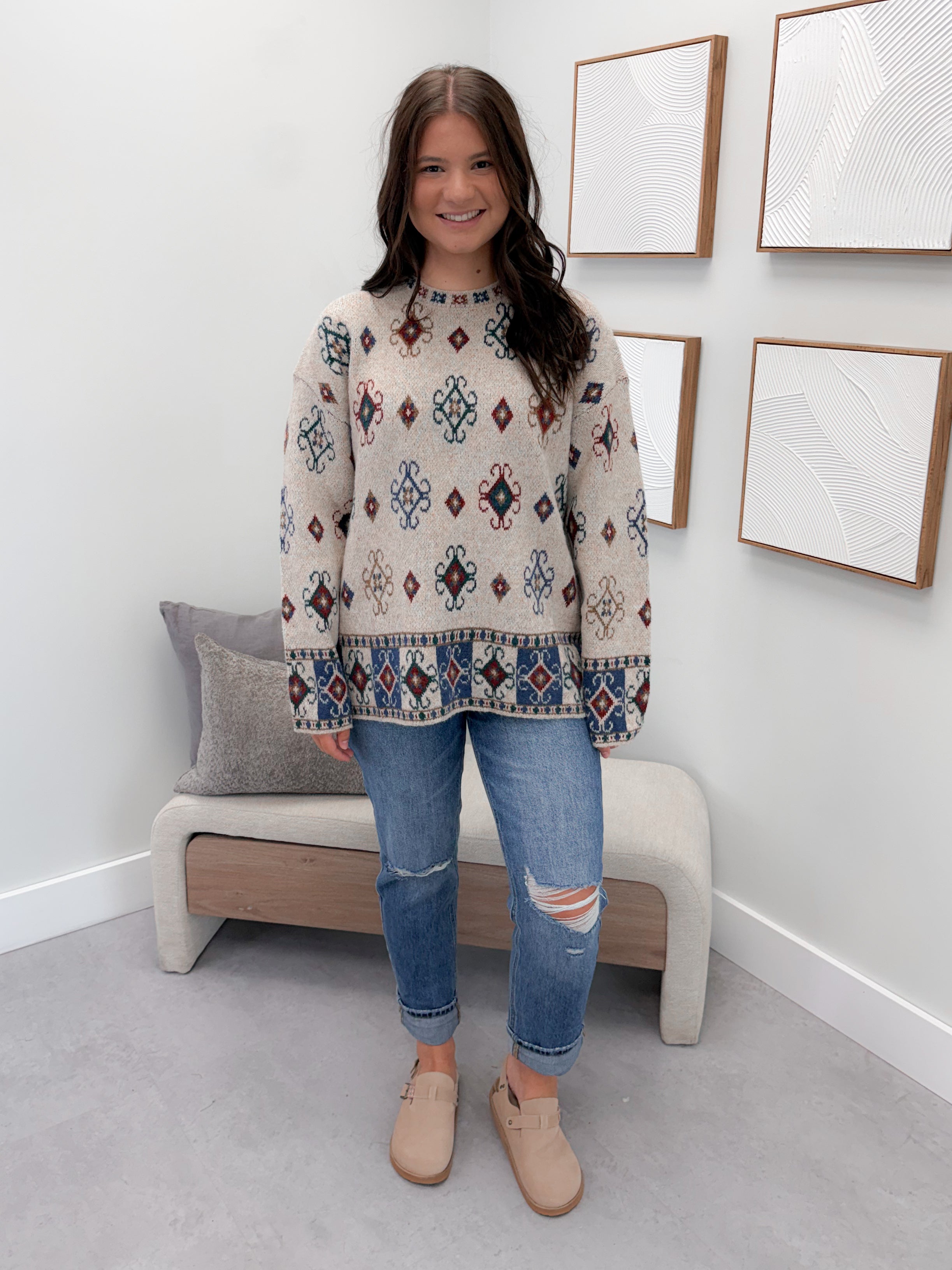 Orion Sweater in Oat