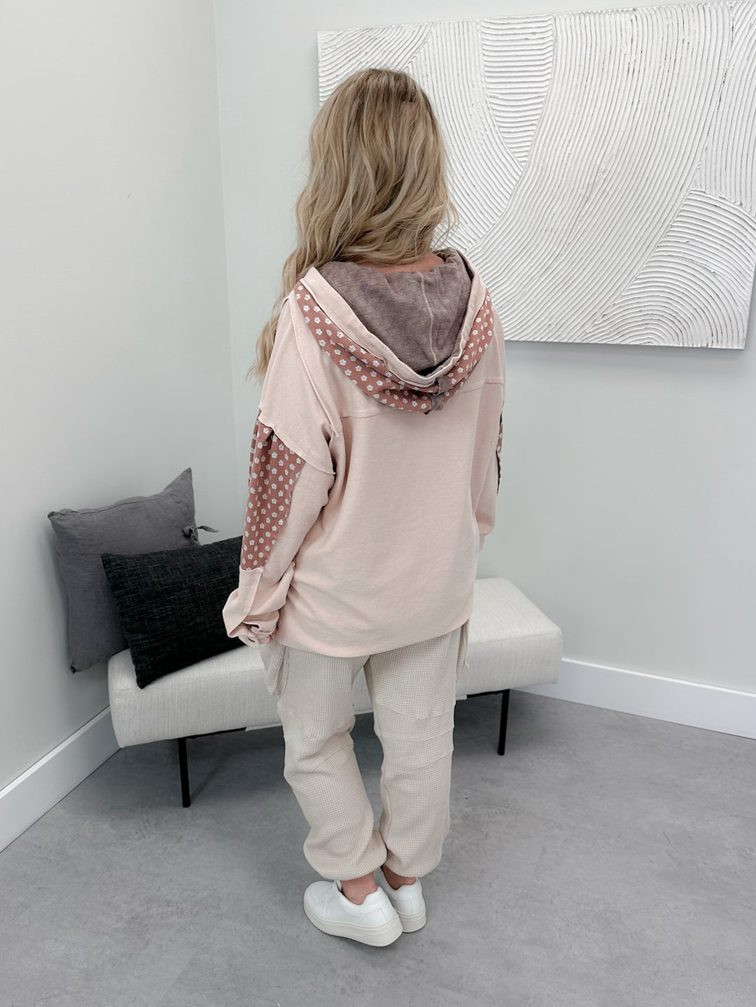 Stella Star Hoodie in Rose by Pol