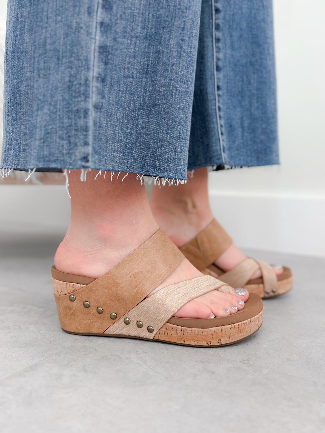 All Day Wedge in Caramel