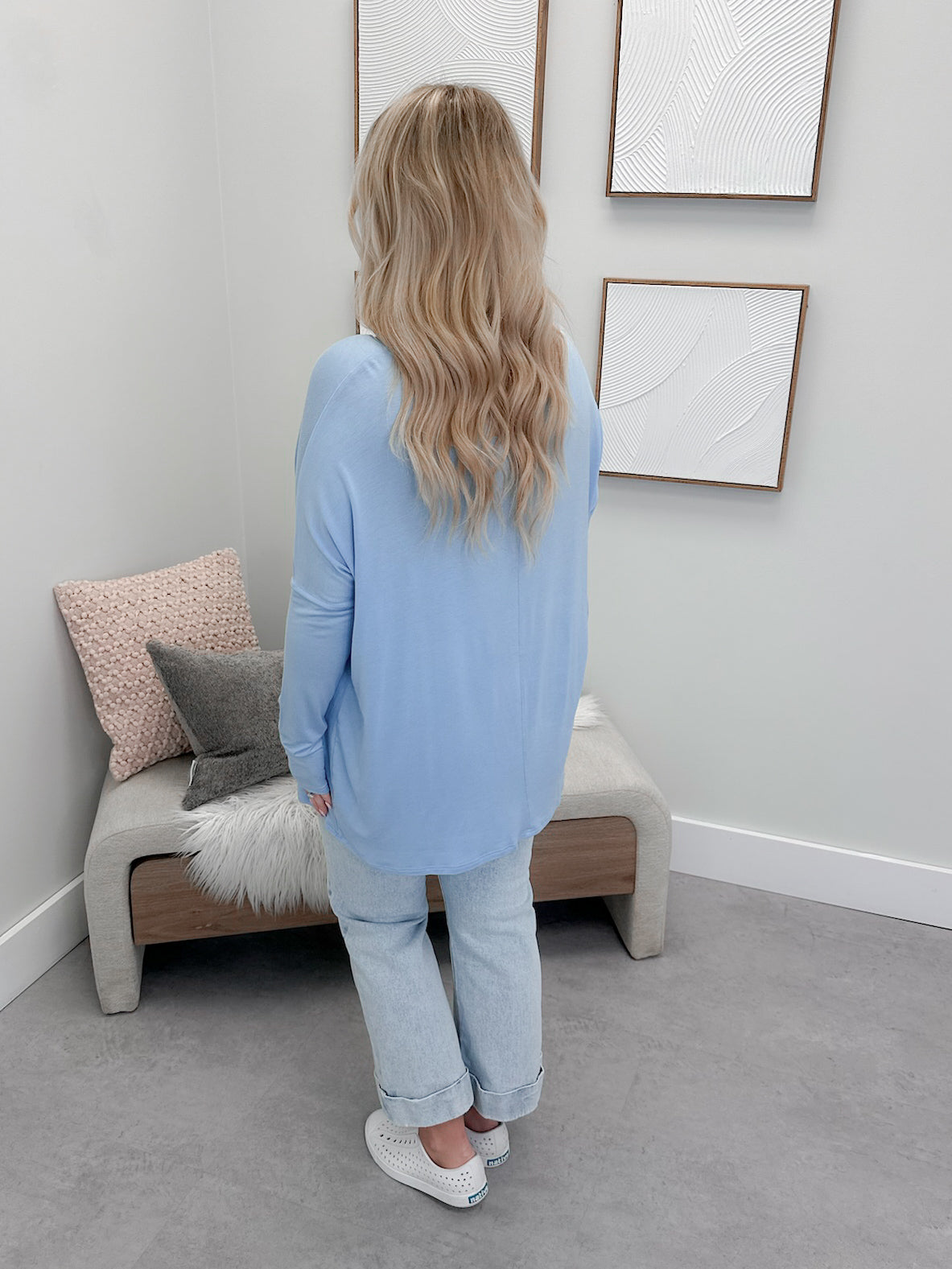 906 Long Sleeve by Twenty Nine The Label in Blue