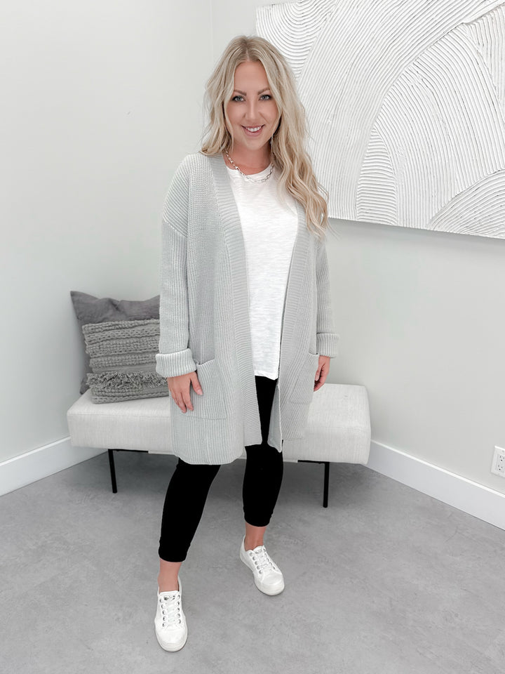 Layla Cardigan in Grey