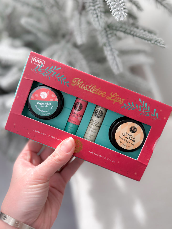 The Mistletoe Lips Set
