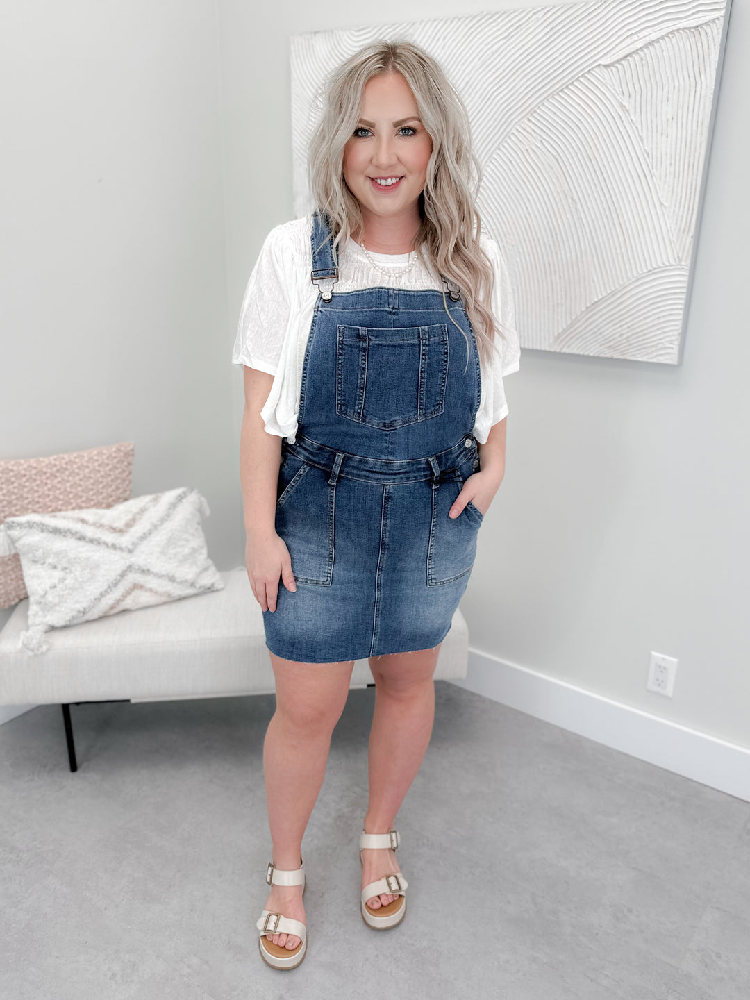 Jordie Overall Dress by Judy Blue