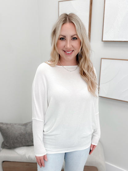Lupin Sweater in Coconut