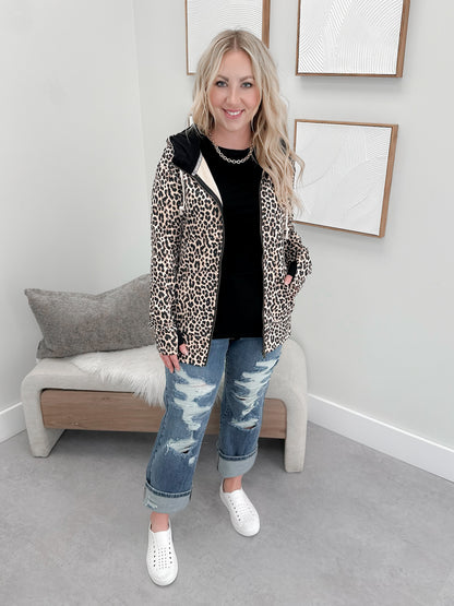 Fullzip Sweatshirt in Wild and Wanderlust by Ampersand Avenue