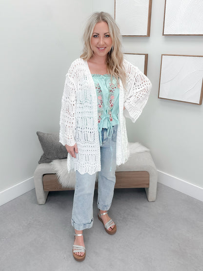 Opal Cardigan in Coconut by Pol