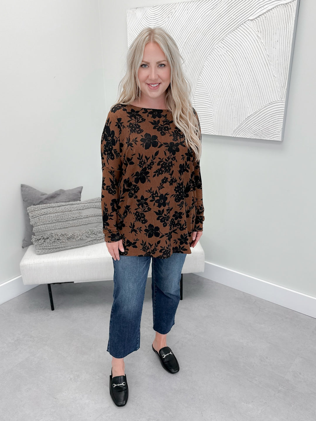 Shania Long Sleeve in Floral
