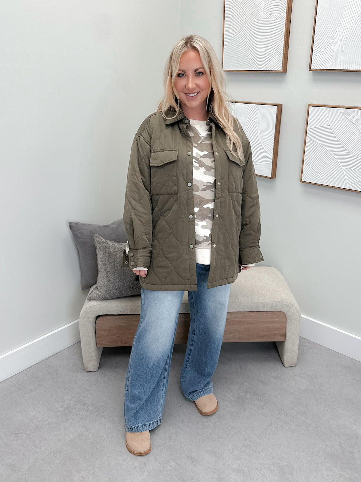 Solstice Jacket in Olive