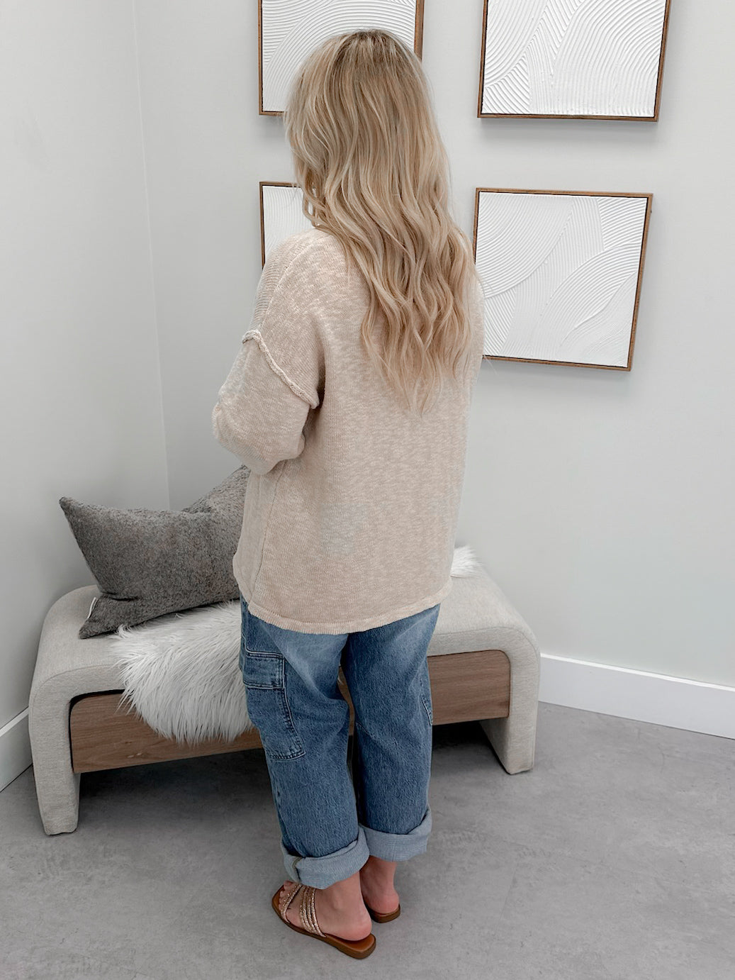 Sway Sweater in Sand