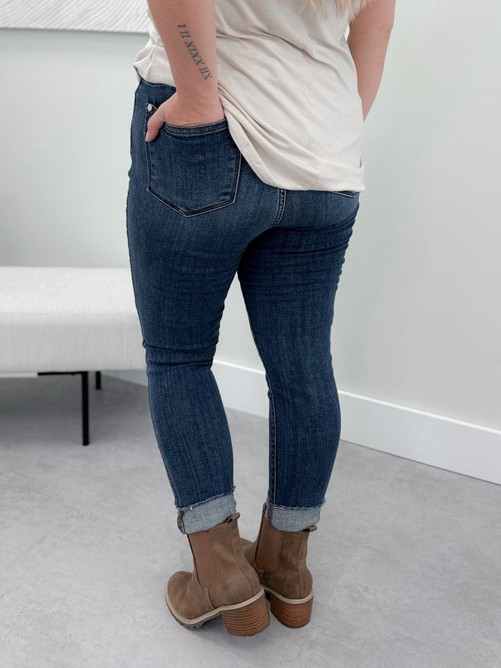 Mia High Rise Jeans in Dark Wash by Judy Blue