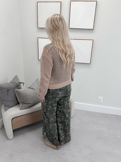 Kourtney Cardigan in Mocha