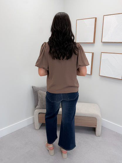 Seria Blouse in Mocha