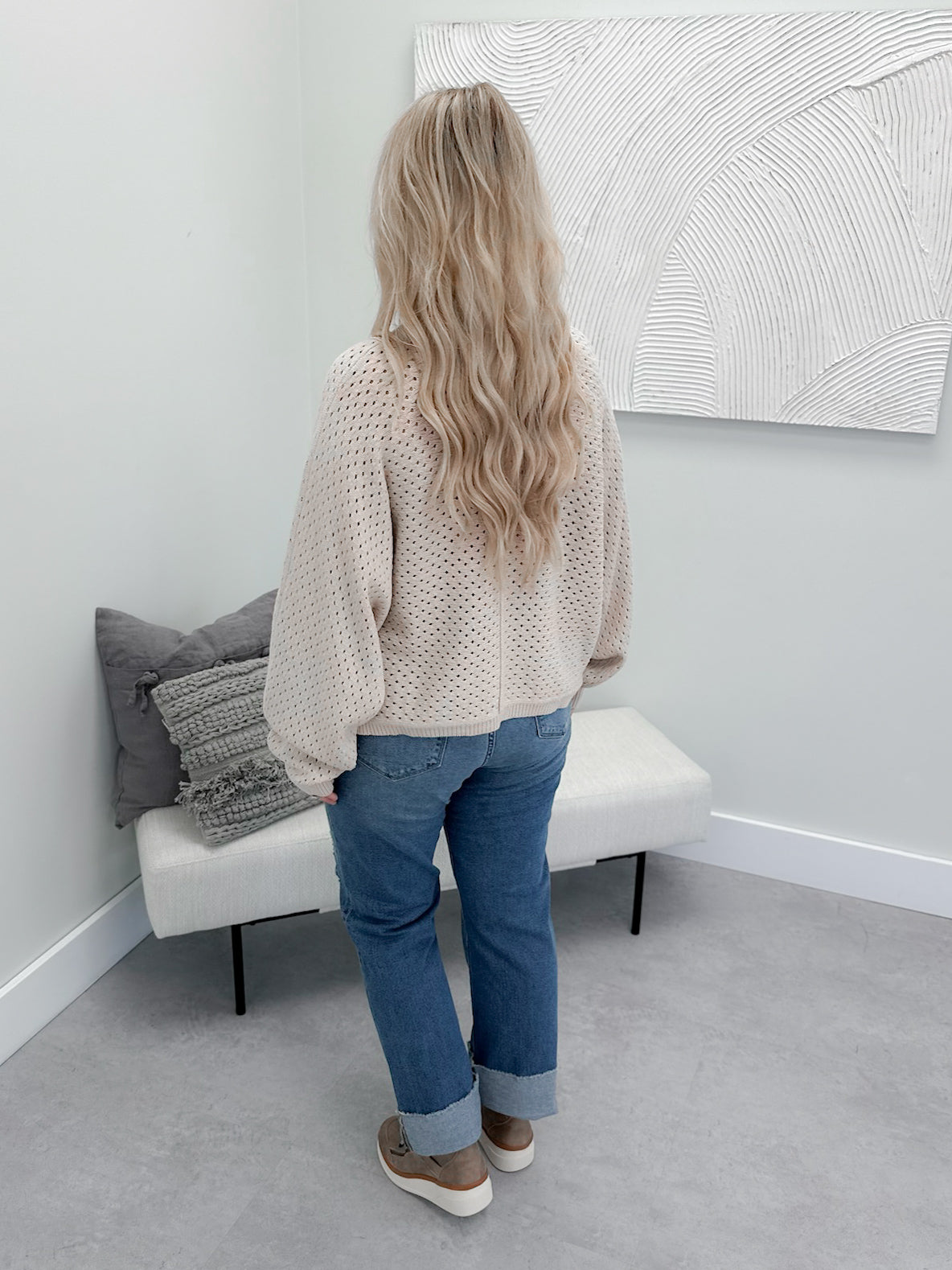 Clio Sweater in Natural