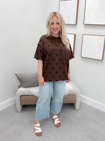 Boyfriend Tee in On Point by Ampersand Avenue
