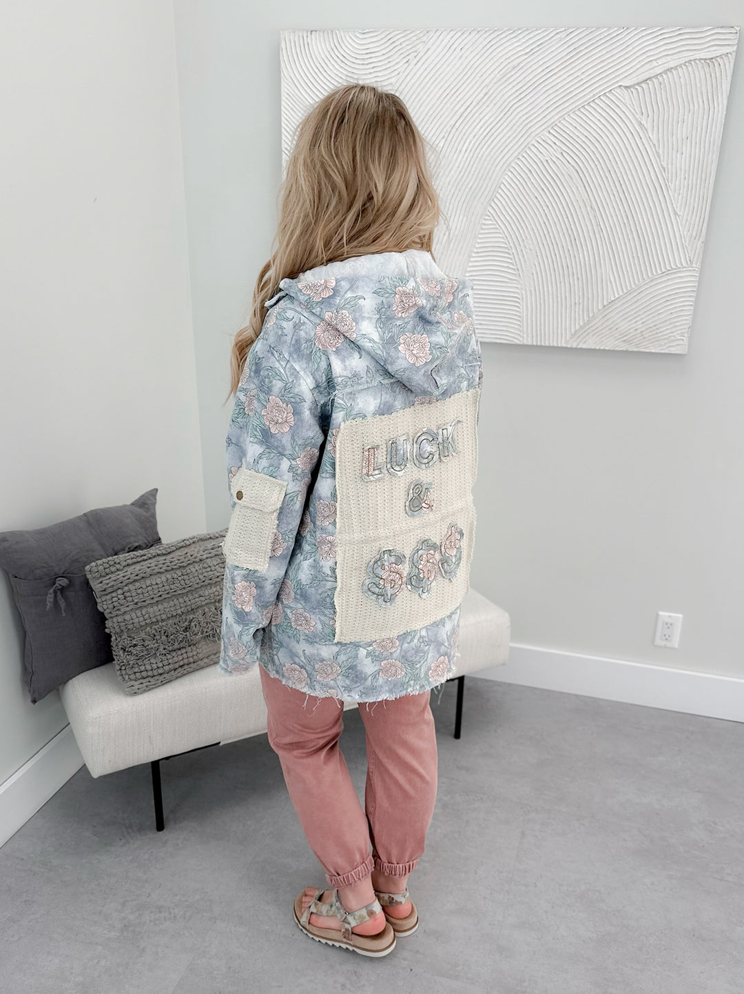 Floral Luck Jean Jacket by Pol