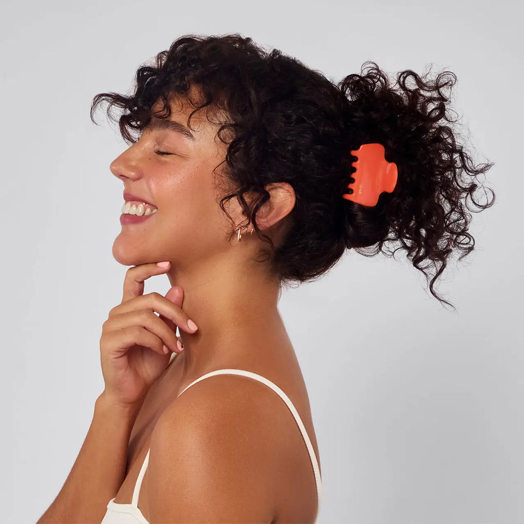 Recycled Plastic Flat Cloud Clip in Cherry by Kitsch
