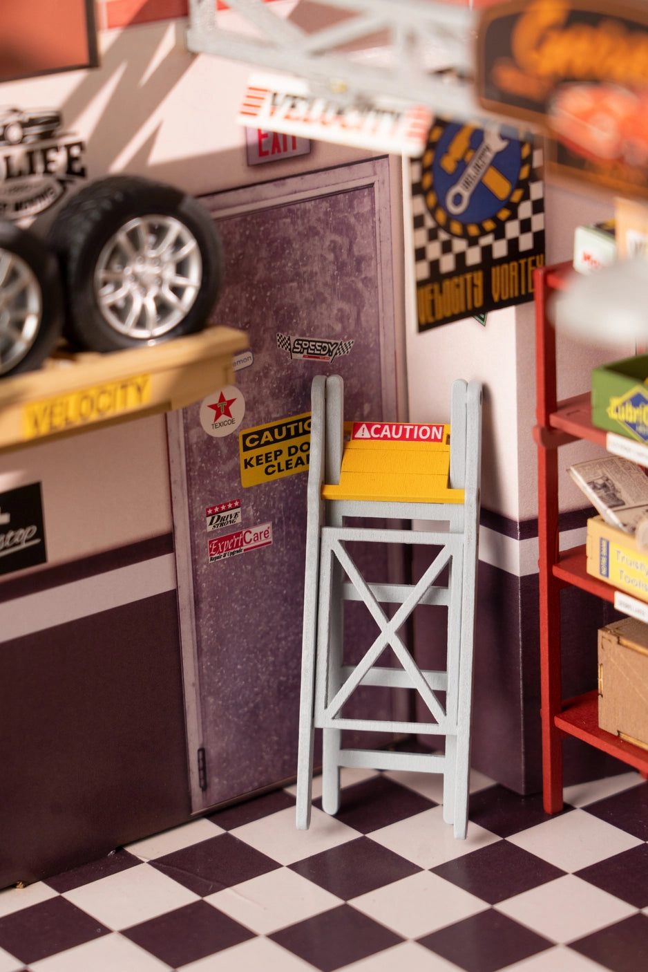 DIY Miniature Garage Workshop