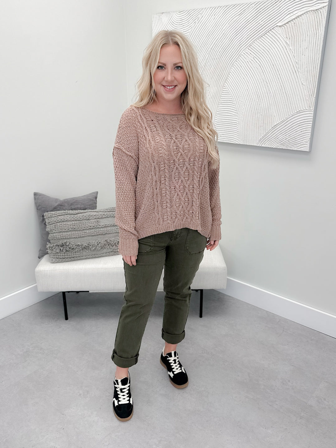 Jace Sweater in Mocha