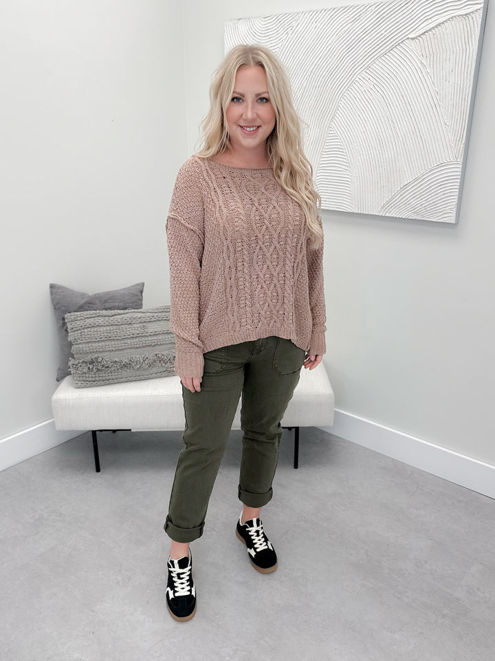 Jace Sweater in Mocha