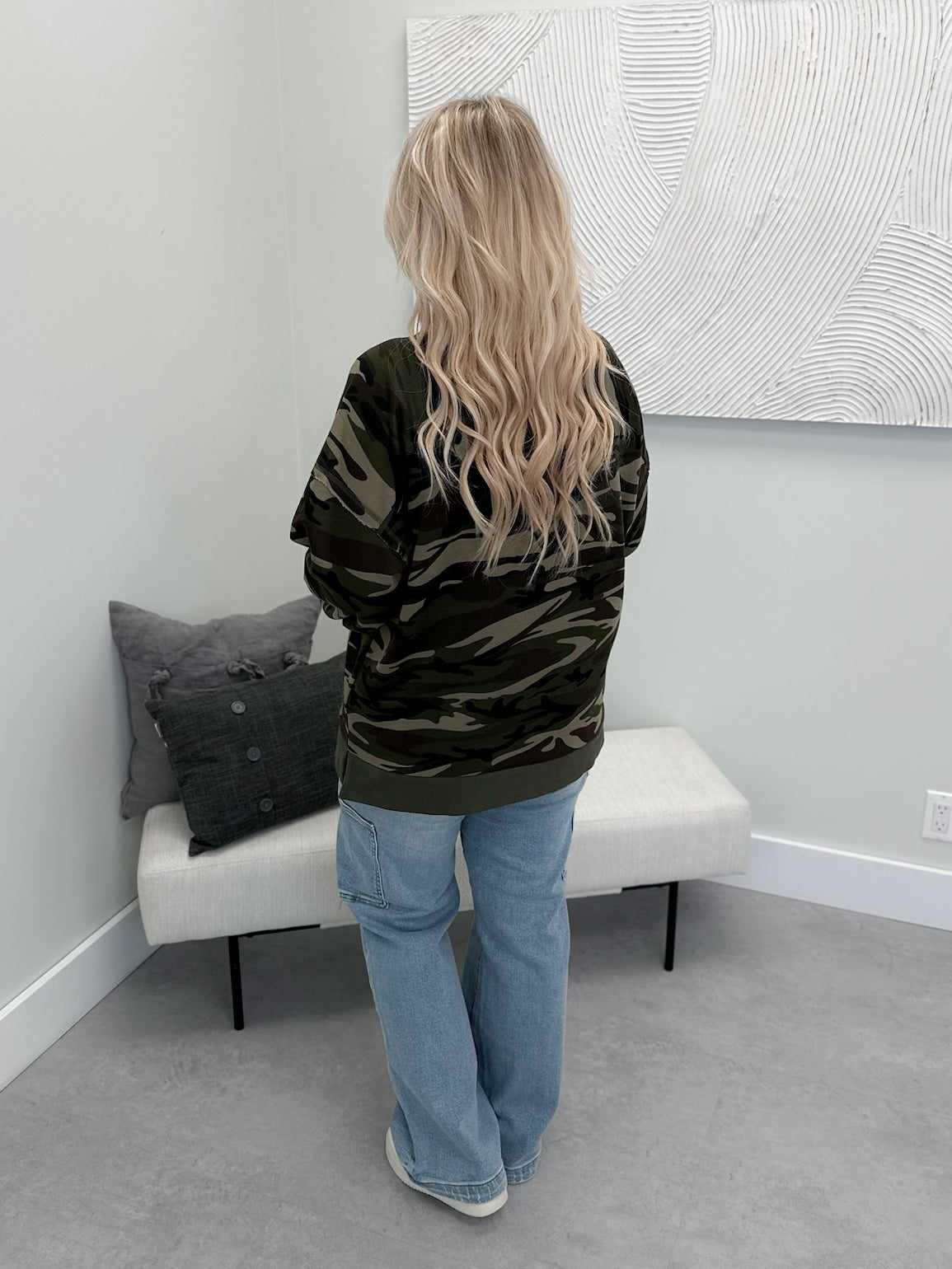 Trigg Pullover in Camo