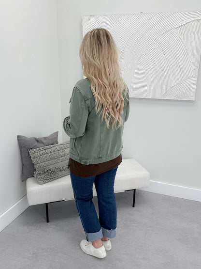 Amelia Jacket in Olive