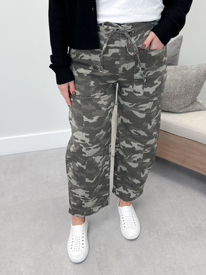 Bowie Pants in Camo by Ampersand Ave