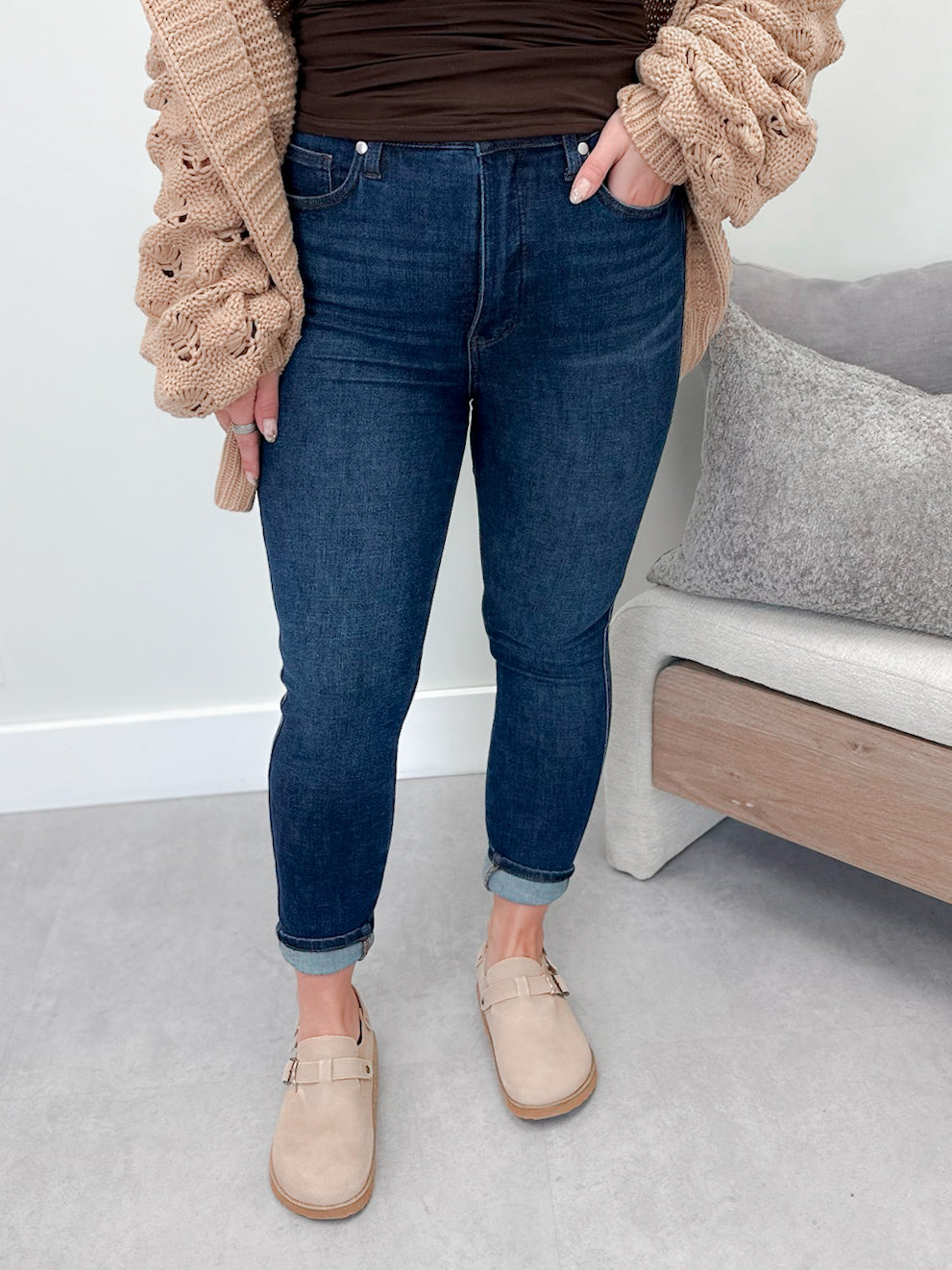 Sienna Skinny Tummy Control High Waist Jeans by Judy Blue