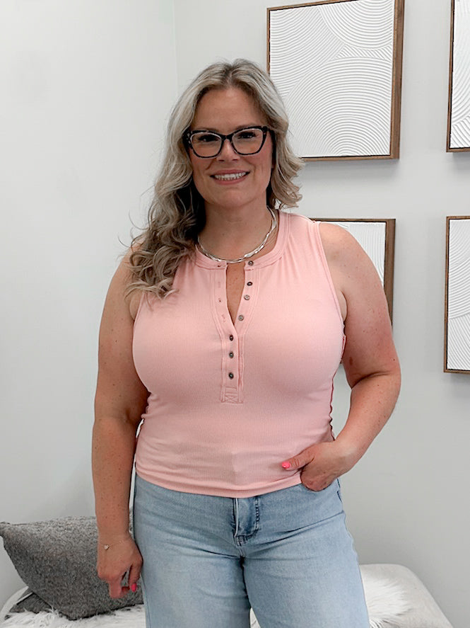 Cricket Tank in Blush