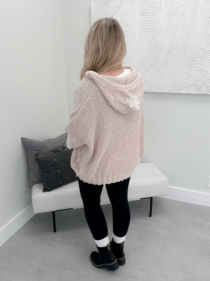 Cozy Knit Full Zip Hoodie by Pol